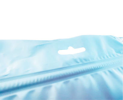 Bolsa zipper detalle soldadura